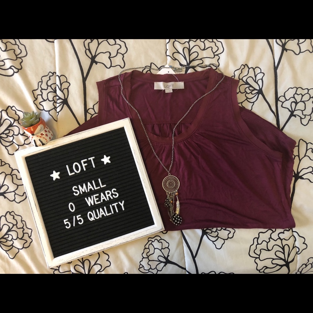 [ LOFT ] Picot Trim Tank